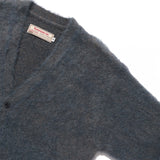 Solid mohair cardigan