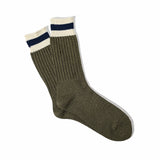 Tuck Cuff Stripes Crew