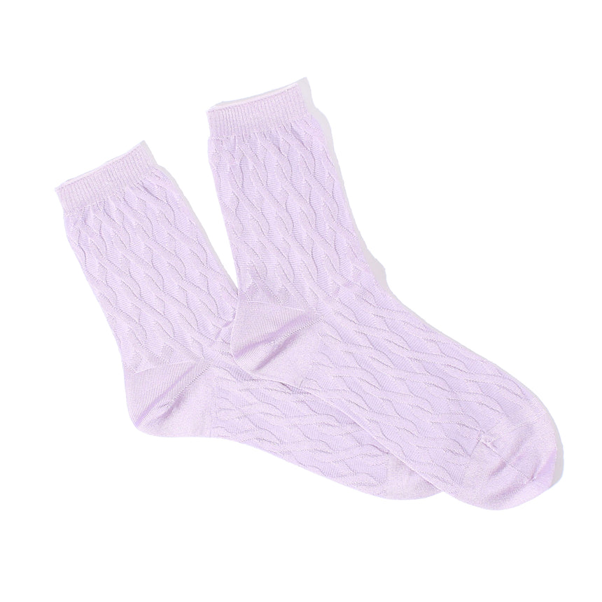 Silk Cable Socks