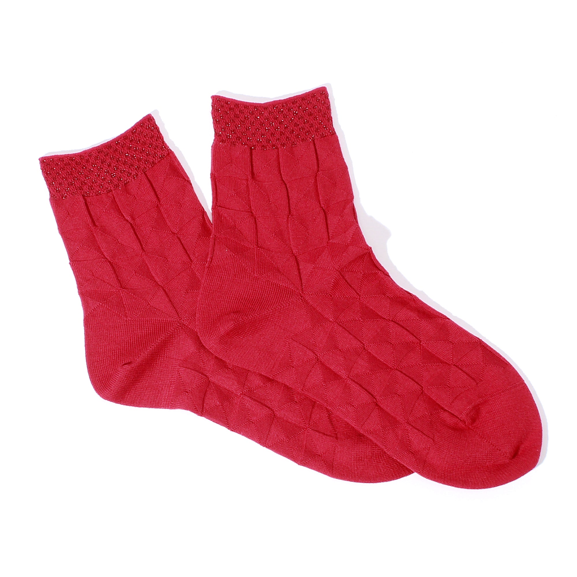 Mosaic Cashmere Cotton Socks