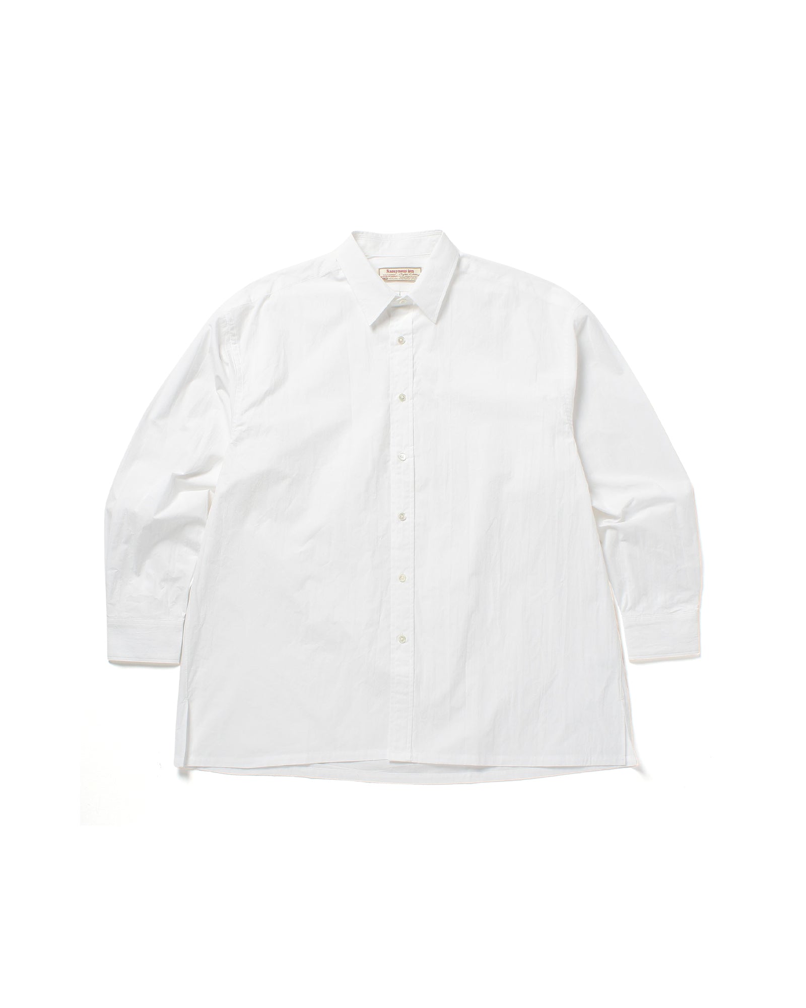 Signature Shirt - Fine Typewriter - White | AnonymousIsm