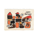 Yuco Design Post Card - Happy Birthday - Dogs