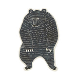 Bear - die cut postcard