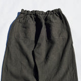 Linen Ramie Wide Pants