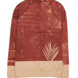 BLOCKED PRINTED SWEATSHIRT