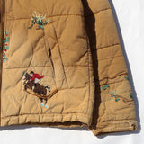 Embroidery Puffed Jacket