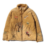 Embroidery Puffed Jacket