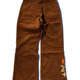 Embroidery Cord Pants