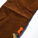 Embroidery Cord Pants
