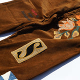 Embroidery Cord Pants
