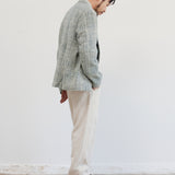 CHAMBRAY CRAFTED OVERSIZED JACKET