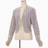 Jacquard Knit Cardigan