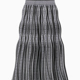 Lantern Knitted Volume Skirt