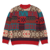 Multi Pattern JQ Crew Neck