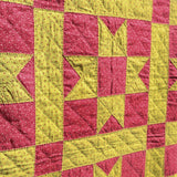 Vintage Quilt, "Ohio Star" Pattern
