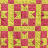Vintage Quilt, "Ohio Star" Pattern