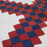 Vintage Quilt, "Irish Chain" Pattern