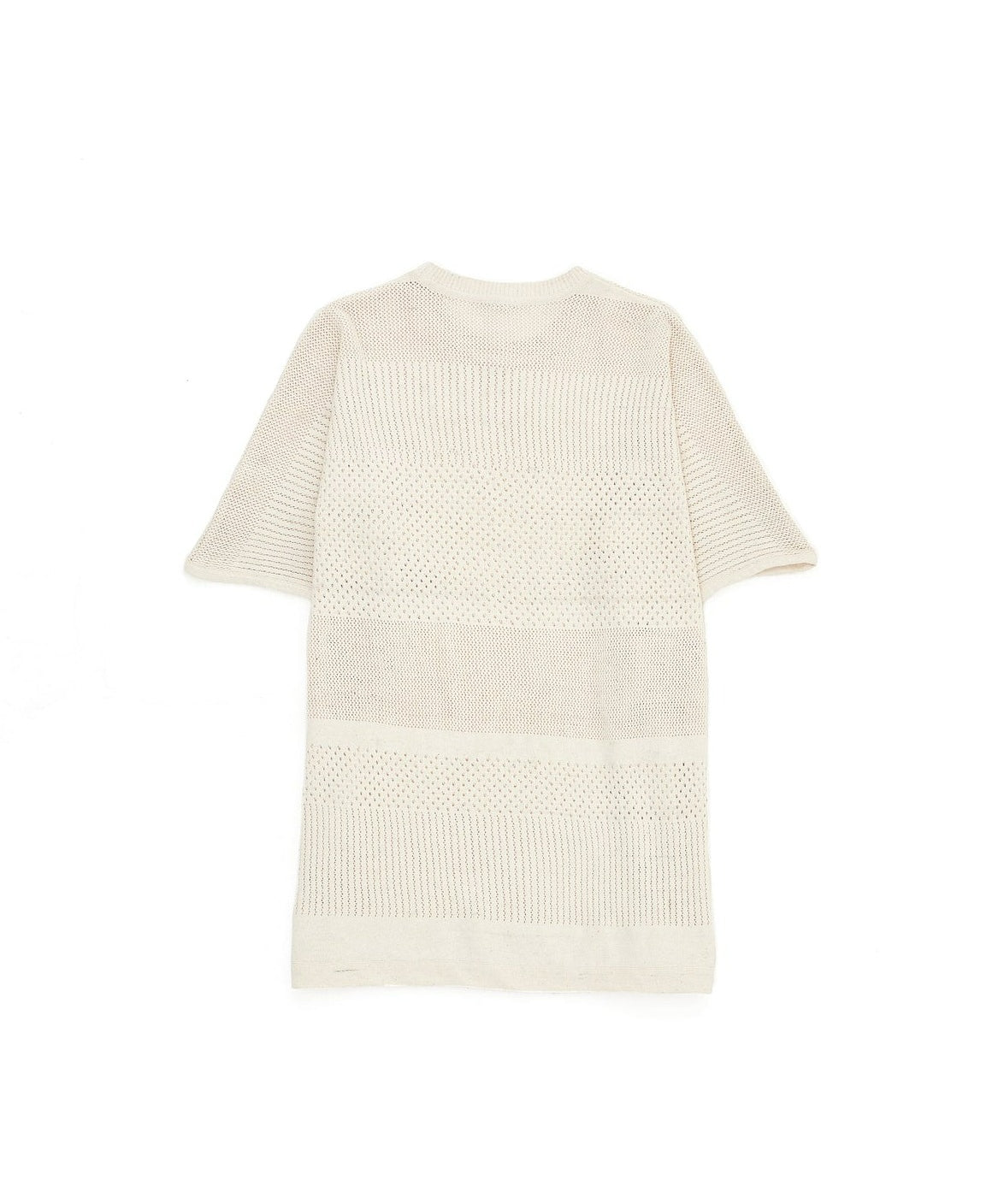 Undyed Relaxed Fit Knitted T-Shirt