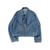 Deadstock Denim Flight Jacket