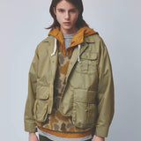 Chambray Gabardine Short Fishing Jacket