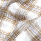 Sheer Gauze Plaid Shirt