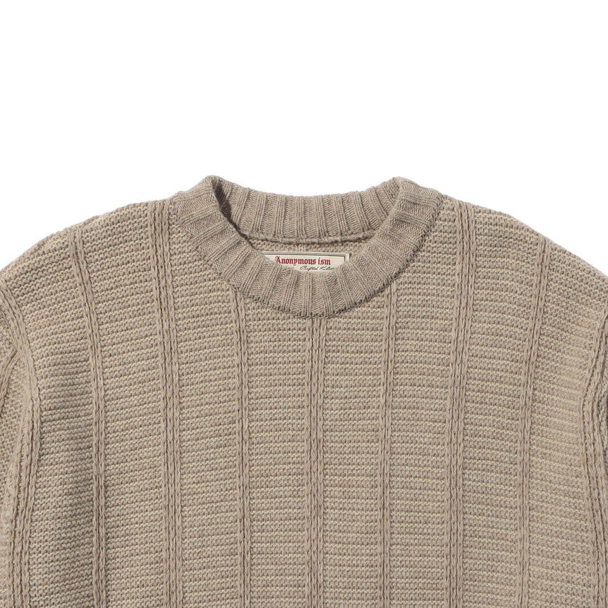 LADDER KNIT CREW - AnonymousIsm