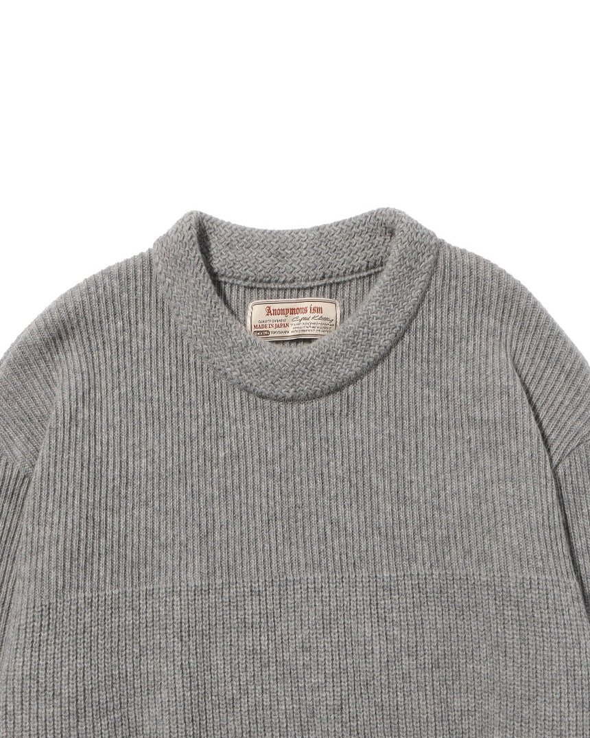 RANDOM KNIT MOC Neck - AnonymousIsm