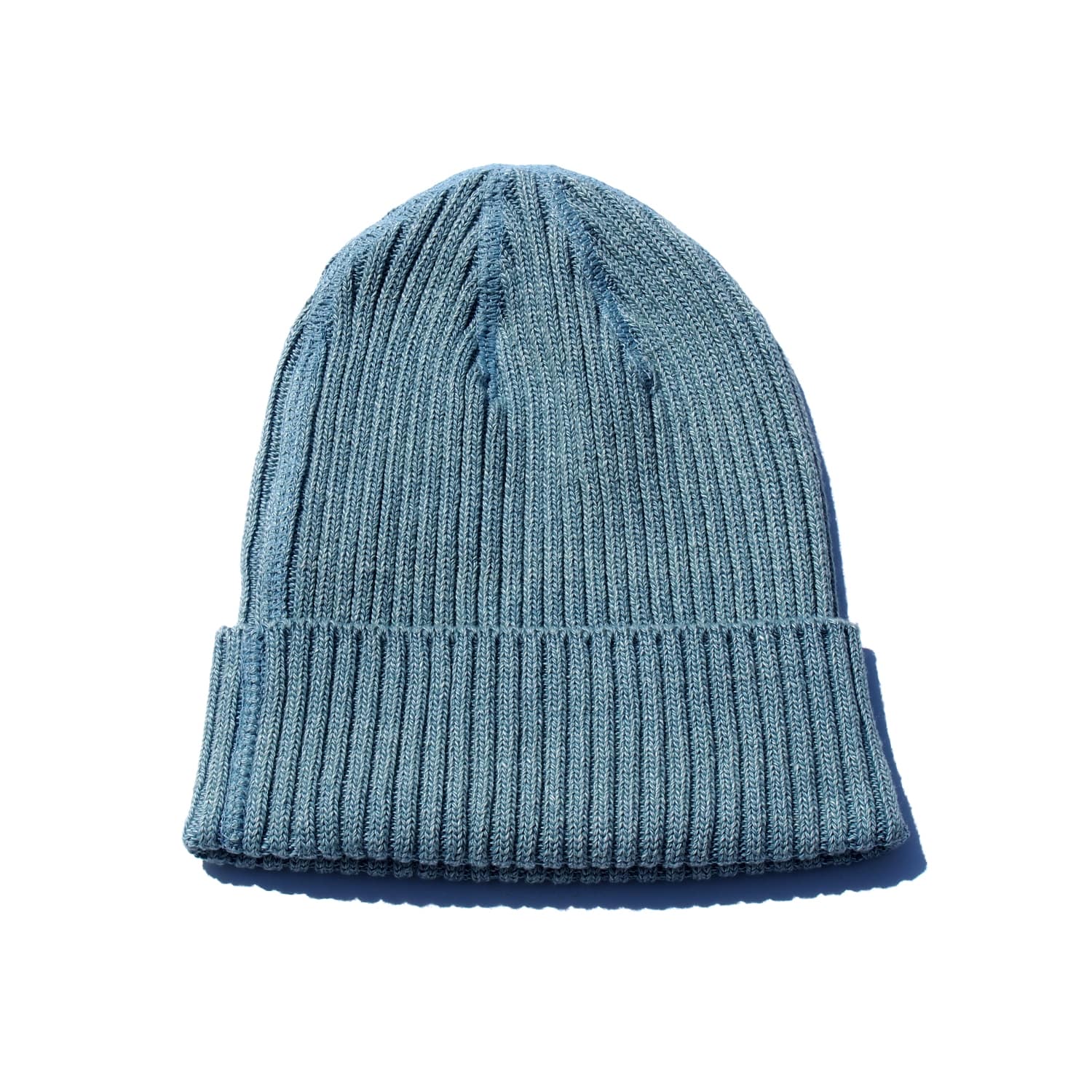Indigo Rib Beanie - AnonymousIsm